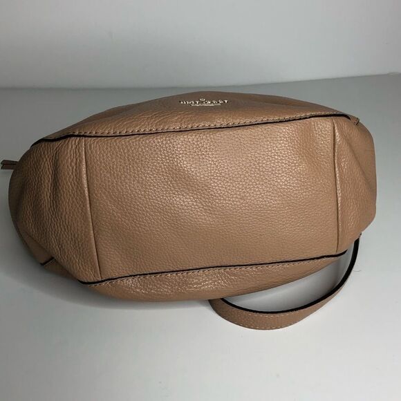 Kate Spade Tan Leather Crossbody Saddle Bad - Picture 3 of 7